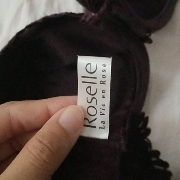 la vie en rose lace bra - Picture 6 of 7